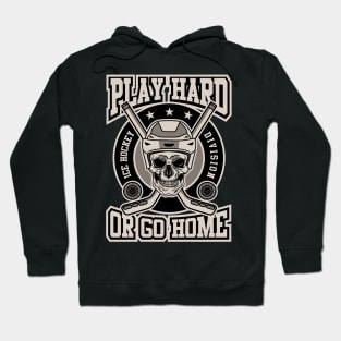 ICE HOCKEY SKULL Hoodie